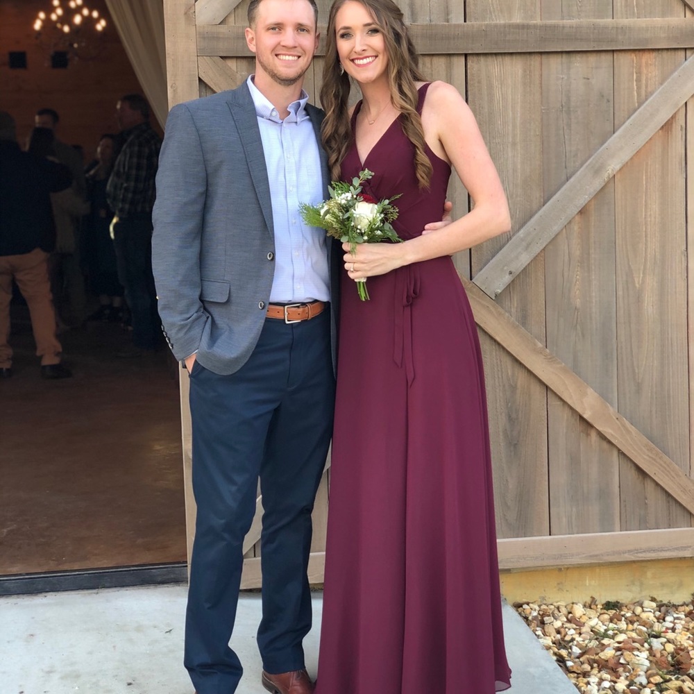Morilee floor length dress